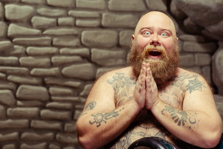 Playing drums and loving itの写真素材