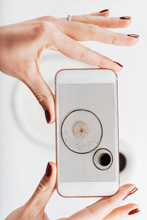 Photo of a simple breakfastの写真素材