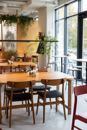 Picture of a nice and cute cafe interior