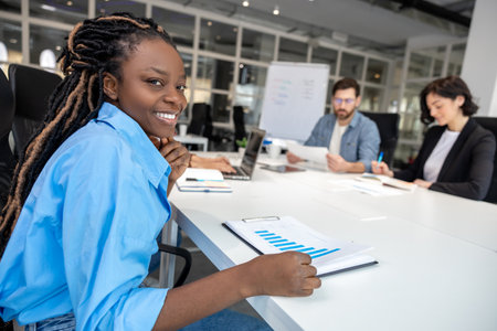 Professionals collaborating in a professional coworking environment