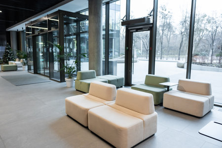 Picture of a nice and modern office premisesの写真素材