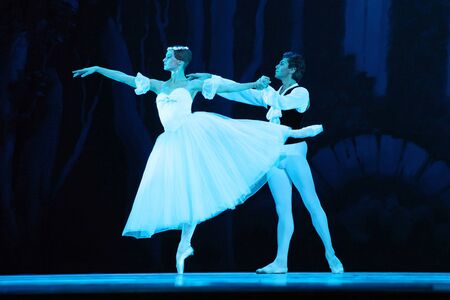 Ballet dancer Nikolai Tsiskaridze in the ballet