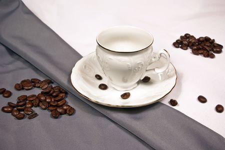 Cup without coffeeの写真素材