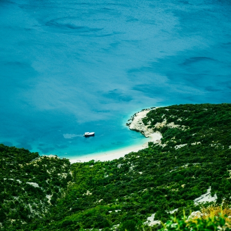 Bay below Lubenice