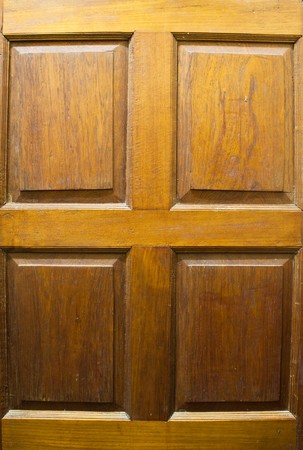 wood door , possible use to backgroundの写真素材