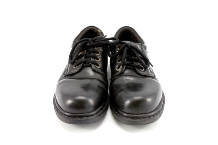 Man footwear isolated on a white backgroundの写真素材