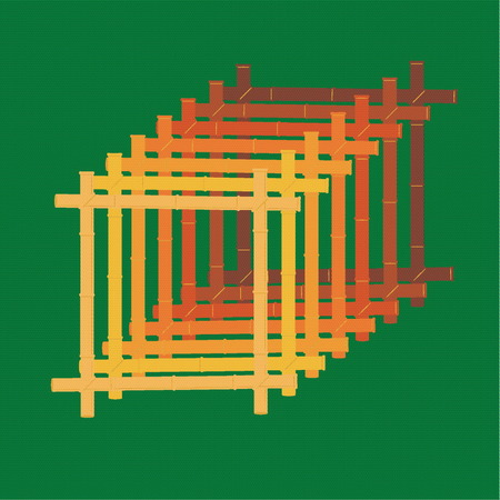vectorial image of bambooのイラスト素材