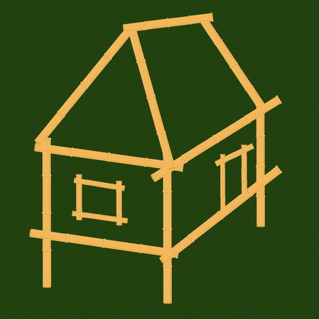 vectorial image of bambooのイラスト素材