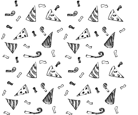 Background penny whistle capsのイラスト素材
