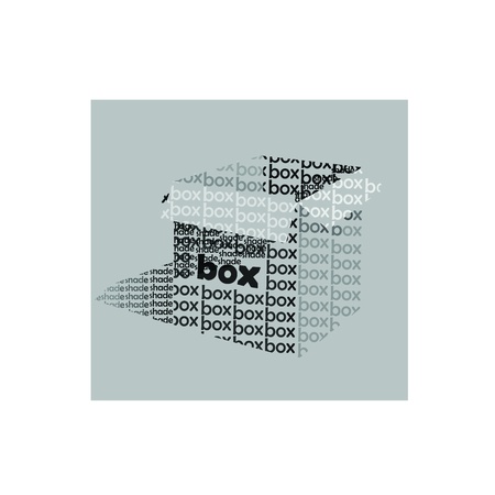 box of fontのイラスト素材