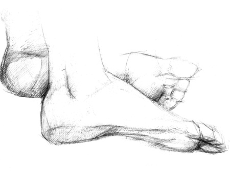 feet of feetの写真素材