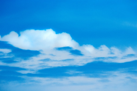 image natural background blue sky with white clouds
