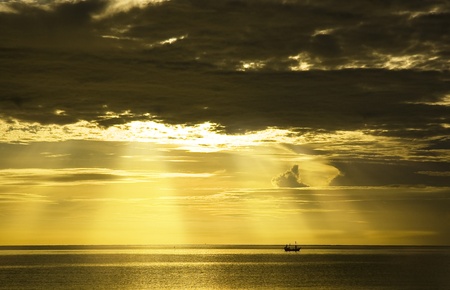 A wonderful moment of lightの写真素材