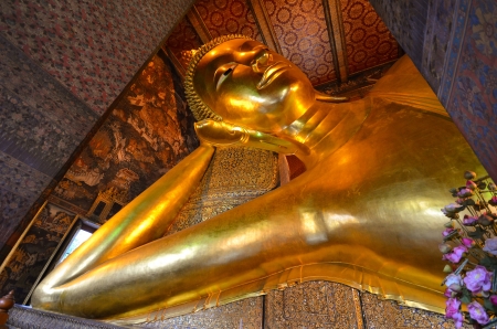 Reclining buddha in Wat phoのeditorial素材