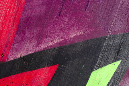 Detail of a graffiti as wallpaper, textureの写真素材