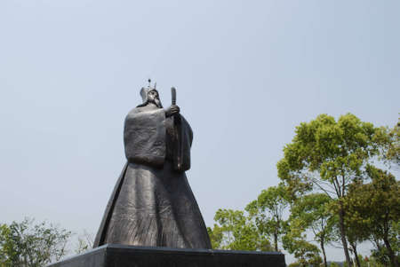 Statue ,Ancient officialsの写真素材