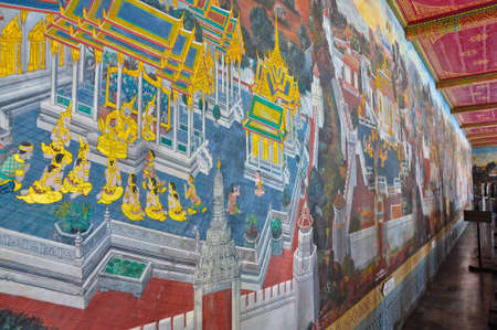 The Royal Palace in Bangkok, Thailand 	のeditorial素材