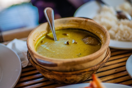 Smoke beef  coconut milk gravy