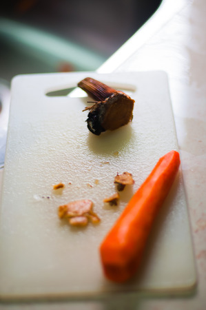 Galangal and carrotの写真素材