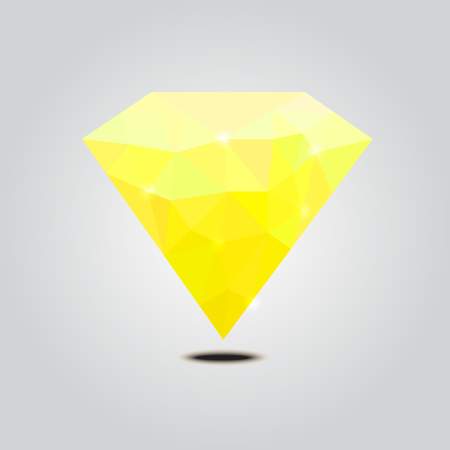 Yellow Diamondのイラスト素材