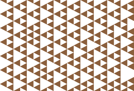 Geometric retro style triangleのイラスト素材