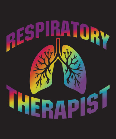 Respiratory Therapistis a vector design for printing on various surfaces like t shirt, mug etc.のイラスト素材