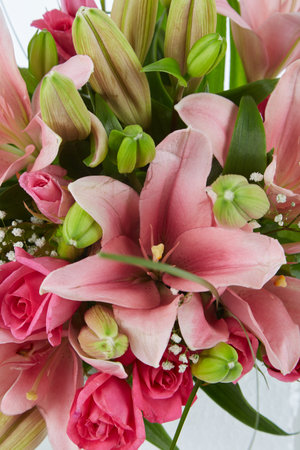 A bouquet of flowersの写真素材