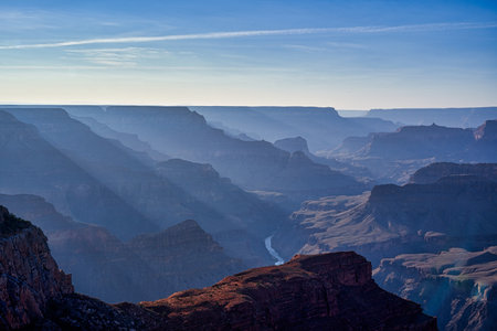Grand Canyon National Park (South Rim), Arizona, United States.の写真素材