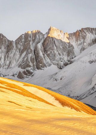 Mountains in Cordillera Blanca, Peru, South America