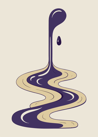 Water design over beige background, vector illustration eps10.のイラスト素材