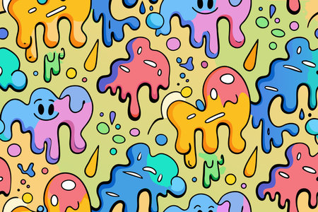 Chameleon on the branch with an arrow. Vector illustration.のイラスト素材