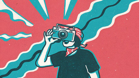 Happy New Year 2026 text on old wooden wall background with flowers.の素材