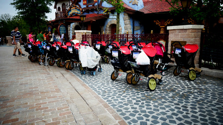 Baby carriagesのeditorial素材