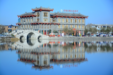 Kai Feng Ancient City Guest Lobbyのeditorial素材