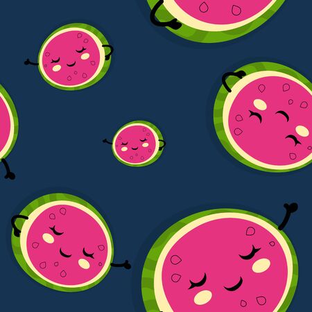 Dark blue color background. Vector illustrationのイラスト素材