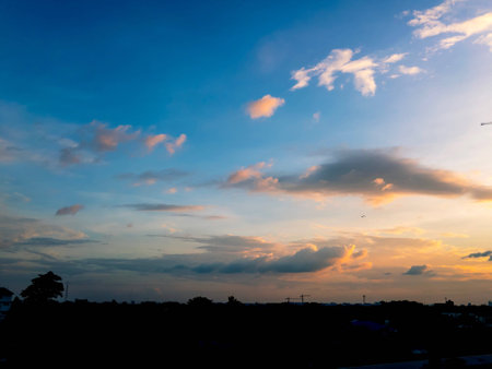 Sunrise in the morningの素材