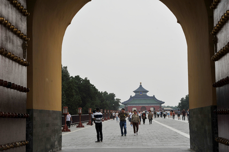 Tiantan ancient architectural buildingsのeditorial素材