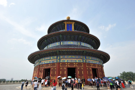 Tiantan ancient architectural buildingsのeditorial素材