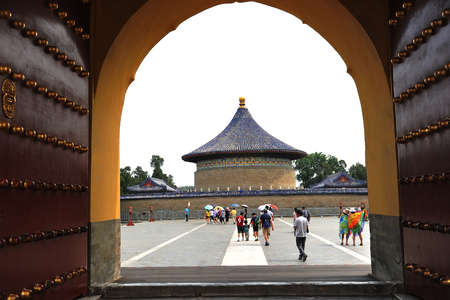 Tiantan ancient architectural buildingsのeditorial素材