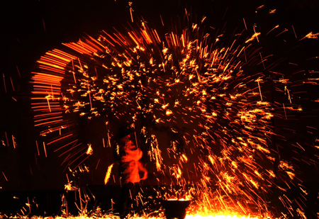 Dashuhua performance in Zhangjiakou, Hebei