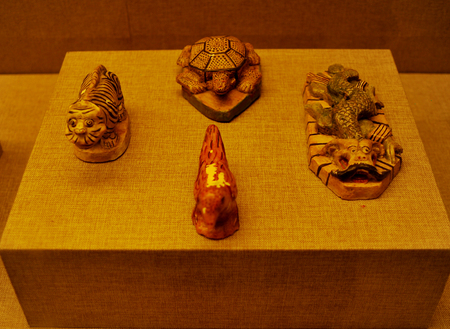 The exhibition of the Museum of the Shang Dynasty in Inner Mongoliaのeditorial素材