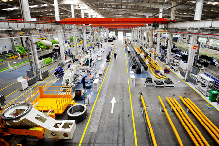 Hebei Xuanhua: heavy-duty special-purpose vehicle manufacturing factoryのeditorial素材