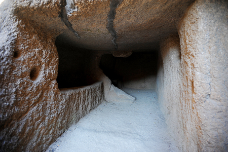 Beijing Yanqing Ancient Cliff Residence Humanities Landscapeのeditorial素材