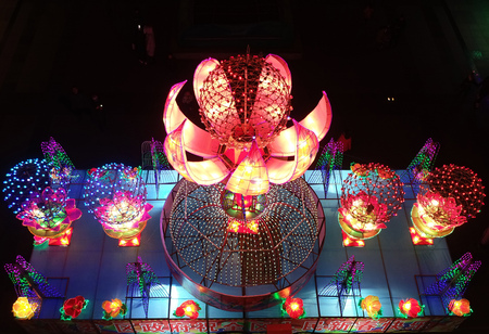 Chinese New Year Lantern festivalのeditorial素材