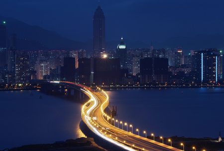 Oujiang nightのeditorial素材