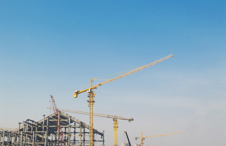 construction siteのeditorial素材