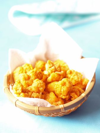 popcorn chicken    の写真素材