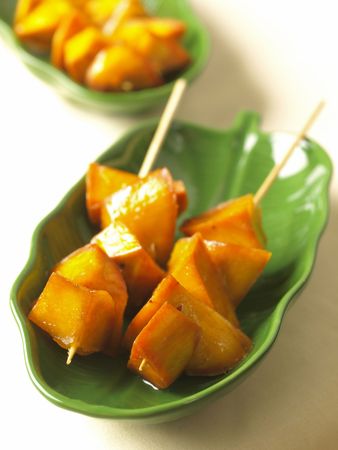 sweet potato in syrup      の写真素材