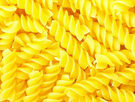 fusilli pasta      の写真素材