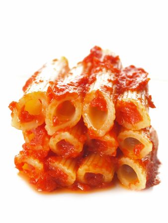 penne in tomato sauce       の写真素材